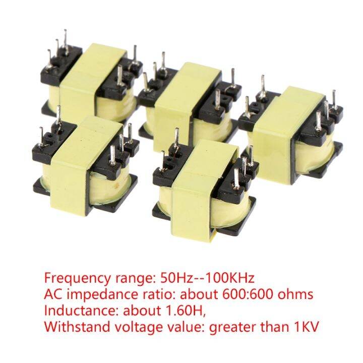 【CW】 5pcs 600 ohm Toroidal Transformer Isolator audiofrequency Audio