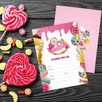 【YF】✻☊  Baby Shower Invitations Cards Happy Birthday Decorations Theme Kids Supplies