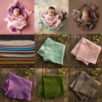 ❤️Newborn Photography Accessories 50x50cm Wool Felt Blanket Studio Baby Photo Props Accessory Flower Wrap Decorative Fotografia Sets  Packs