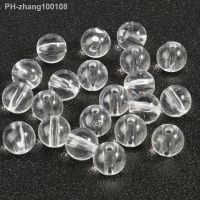 50-300pcs transparent white round ball shape acrylic beads For Jewelry Making Accessories DIY Bracelet necklace