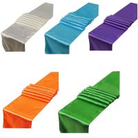 hotx【DT】 10pcs/lot 30x275cm Table Runners Wedding Decoration New Year for