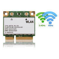 2.4/ 5G Dual-Band Bluetooth WIFI Mini PCI-E Wireless Card รองรับ HM5/ GM45/ PM45/ HM57 ชิปเซ็ต Mini PCI-E Slot สำหรับ DELL/ Asus/ Toshiba/ Acer และอื่นๆ