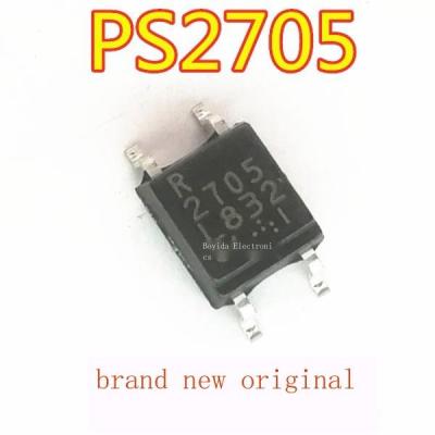 10ชิ้นใหม่เดิม PS2705 PS2705-1 Optocoupler แพทช์ SOP4 R2705นำเข้า Optocoupler