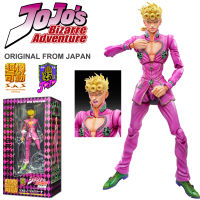 งานแท้ 100% Medicos Entertainment Super Action Statue Chozo Series จากการ์ตูนเรื่อง JoJos Bizarre Adventure Part V 39 Golden Wind โจโจ้ ล่าข้ามศตวรรษ 5 สายลมทองคำ Giorno Giovanna โจรูโน่ โจบาน่า Second Hirohiko Araki Specified Color Ver Original Figma