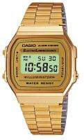 Casio Standard นาฬิกาข้อมือ - รุ่น A-168WG-9 สีทอง ของแท้ ประกัน 1 ปี