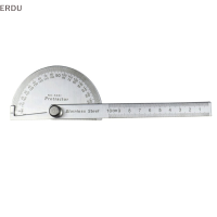 ERDU 180องศา prospers Metal Angle Finder goniometer ANGLE ไม้บรรทัดสแตนเลส