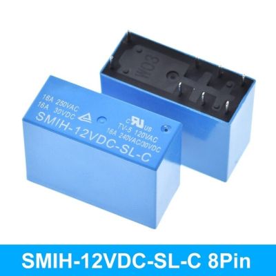 1ชิ้น Smih-05v 12V 24vdc-Sl-A -Sl-C 6-Pin/8-Pin รีเลย์250V 16a Smih-05vdc-Sl-A Smih-12vdc-Sl-A Smih-24vdc-Sl-A Smih-05vdc-Sl-C