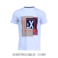 เสื้อยืดแขนลำลองขาสั้นของผู้ชาย Armani New XY