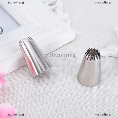 yizhuoliang 6B stainless STEEL icing nozzle Decor เคล็ดลับเค้กอบขนมตกแต่ง