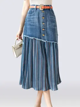 Buy Big Size Pleated Skirt online | Lazada.com.ph