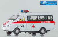 โมเดลรถพยาบาล รถตู้ ฉุกเฉิน กู้ภัย รถยนต์ มีเสียงมีไฟ ของเล่น สะสม DREAM 1:28 Emergency Ambulance Van Hospital Car 120 No.673C Diecast Replica Toy Collection