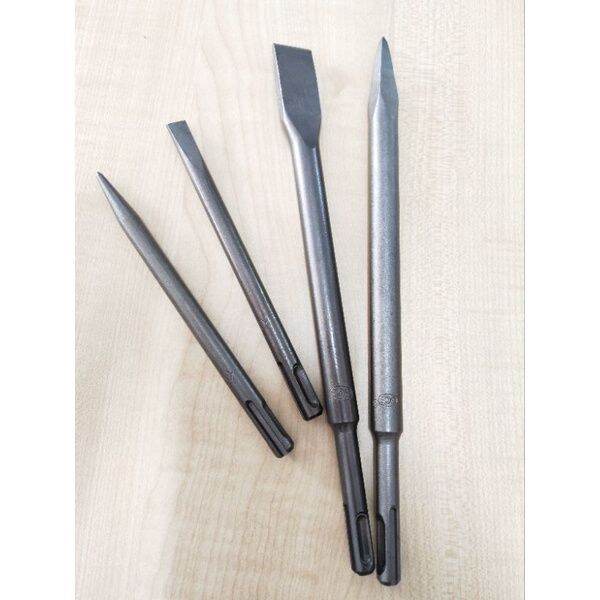 LS GEMILANG TAIWAN TOOLS 14x250mm 10x160mm SDS PLUS FLAT CHISEL POINTED