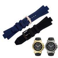 ✔❅◐ Watch Accessories Band For Michael Kors Mk8184 Mk8729 Mk9020 MK8152 MK9020 MK9026 Raised Mouth Silicone Watch Strap 29mmx13mm