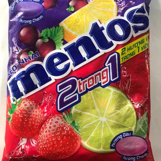 Kẹo nhai mentos hương trái cây mẫu mới nhất - ảnh sản phẩm 2