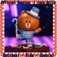 【Ready Stock】 ✐☍ C30 Line Friends Circus Series Blind box doll Popmart [Genuine] Doll Cute Figures