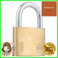 กุญแจสปริง YALE YE1/50/126/1 50 MM สีทองเหลืองPADLOCK YALE YE1/50/126/1 50MM BRASS **สินค้าแนะนำ**