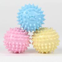 Interactive Pet Environmentally Friendly Non-toxic Molar Cleaning Tooth Footprint Small Ball Toy Dog Bite Toy Accessories Toys