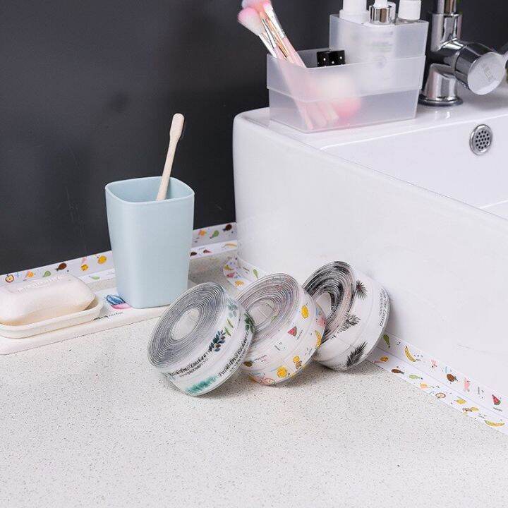 kitchen-waterproof-mildew-proof-tape-self-adhesive-sink-door-gap-stickers-diy-kitchen-countertop-toilet-seam-stickers-home-decor-adhesives-tape