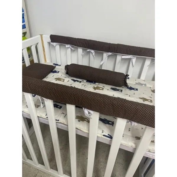new Home Safe Protective Teething Guard For Long Baby Crib Rail Cover 1