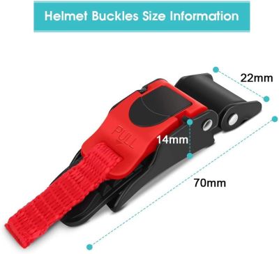 ：“{—— Motorcycle Helmet Plastic Pull Buckles ATV Bike Helmet Moto Clip Chin Strap Quick Release Pull Buckle For Suzuki