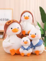 [Fast delivery] Cute Sunshine Little Duck Plush Toy Come on Duck Doll Hug Sleeping Soothing Doll Childrens Birthday Gift