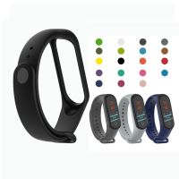 【CW】Strap For Xiaomi Mi Band 6 5 4 3 Silicone Wristband Bracelet Replacement For Xiaomi Band 5 6 MiBand 4 3 Wrist Color Soft Strap