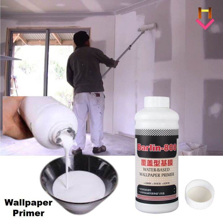 Wallpaper Primer Low VOC Water based Cover type Wallpaper Sealer Wall Surface Preparation Wall