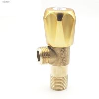 ♠▲  Hot And Cold Water Triangle Valve Copper Core Bathroom Kitchen Toilet Sink Replacement Tool G1/2