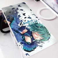 Uruha Rushia Hololive Girl Mousepad PC Game Computer Gaming Accessory Large Gamer PC Tablet Mouse Pad Non-slip Keyboard