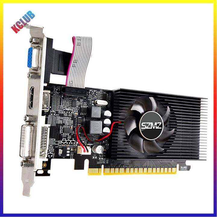  SHOWKINGS GeForce GT 730 4GB Graphics Card, 128Bit GDDR3 PCIe  x16 Low Profile Computer GPU for Working, HDMI VGA DVI Output Desktop  Gaming Video Card Support 2K with Bracket : Electronics