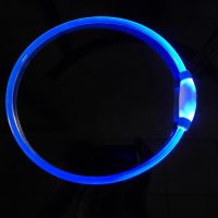 oem dog collar dog led Safety Accesorios LED Nylon USB Rechargeable Flashing pet supplies led dog collar leashes