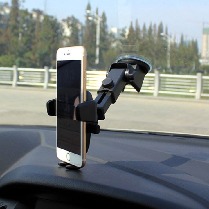 cod-front-windshield-cup-car-mobile-phone-telescopic-multifunctional-mechanical-arm-air-outlet-bracket-navigation-frame
