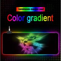 NP แผ่นรองเมาส์มีไฟ GMS-wt-5 Gaming Mouse Pad RGB 7colors (300×800×4)เปลี่ยนไฟได้ 14 โหมด แผ่นรองเมาส์ สวยๆ