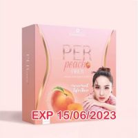 *EXP15/06/2023* Per Peach fiber  เพอพีช ไฟเบอร์นุ้ย ไฟเบอร์ คุณนุ้ย สุจิรา ของแท้ 100% by pananchita S SURE ช่วยการขับถ่าย