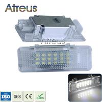 Atreus ไฟต้อนรับประตูรถ12V สำหรับ Bmw E53 X5 E39 Z8 E52อุปกรณ์เสริมไม่มีข้อผิดพลาด1คู่สีขาว Smd3528ไฟรถยนต์แอลอีดีชุดหลอดไฟเสริม