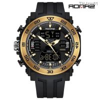 นาฬิกาผู้ชาย Three of sanda6029 new youth multi-function double movement waterproof the current table watches