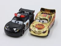 【Be worth】 The Pie Mart Pixar Cars ชุบเงิน Lightning McQueen 1:55 Scale โลหะผสมหล่อขึ้นรูปของเล่นน่ารักสำหรับของขวัญเด็ก