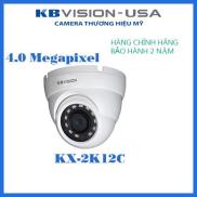Camera Dome HDCVI hồng ngoại 4.0 Megapixel KBVSION KX-2K12C