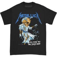 เสื้อยืดแขนสั้นลําลอง ผ้าฝ้าย 100% พิมพ์ลาย Metallica Doris พลัสไซซ์ ของขวัญวันเกิด สําหรับผู้ชาย S-5XL