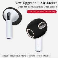 2pcs/pair Ear pads for Airpods 3 Wireless Earphone Cover for Airpods 3 3rd generations Headphones silicone ear caps earpads Headphones Accessories