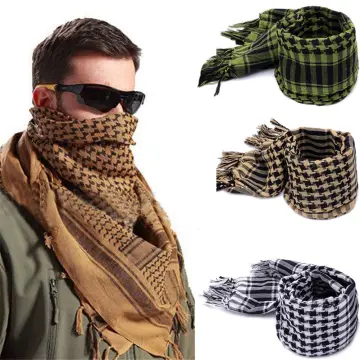 Appropriated by fashion brands as a 'desert scarf', the keffiyeh