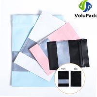 【CC】 100pc Resealable Ziplock Organizer Aluminum Mylar Pouches Eco-friendly Plastic With Window