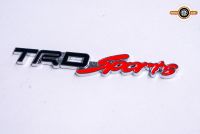 สติ๊กเกอร์อลูมิเนียมติดรถยนต์ตราโลโก้ Toyota TRD Sports ป้ายสัญลักษณ์สติกเกอร์รถสติ๊กเกอร์รถยนต์