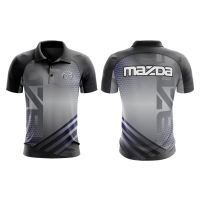 （all in stock）  MOTOSHIRT MAZDA MAZ-A01-22 เสื้อคอปกแขนสั้น