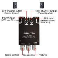 Limited Time Discounts! ZK-1002MT 2X100w Bluetooth 5.0 Subwoofer Amplifier Board Power Audio Stereo Amplifier Board AUX Bass Treble AMP Home Theater