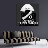 Lady Gaga - Fame Monster Music Album Cover Canvas Poster Home Wall Painting Decoration (No Frame)