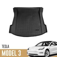 ใหม่รถกันน้ำ Trunk Mats สำหรับ Tesla รุ่น3ที่กำหนดเองรถด้านหลัง Trunk Storage Mat ถาด Cargo Trunk ป้องกัน Pads Mat 2022