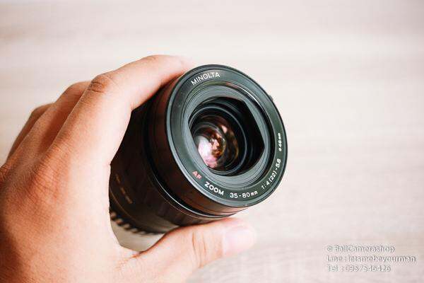 ขายเลนส์มือหมุน-minolta-35-80mm-f4-0-5-6-ใส่กล้อง-olympus-เเละ-panasonic-mirrorless-ได้ทุกรุ่น-serial-19309979-made-in-japan