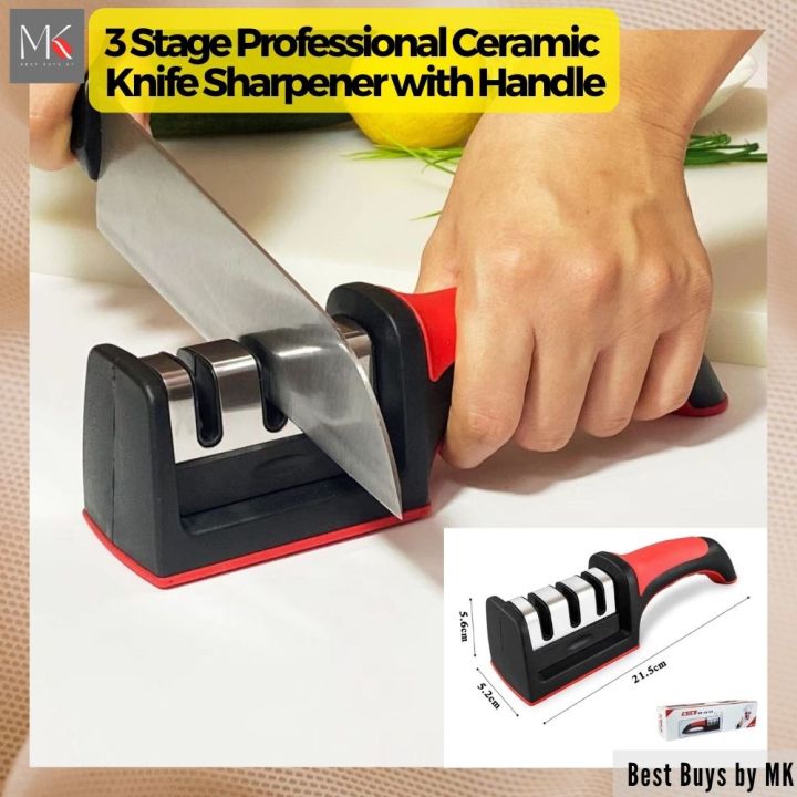 Ceramic Knife Sharpening Rod, Professional Knife Sharpener Tool