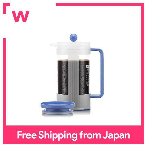 BODUM BEAN French Press Iced Coffee Maker (Plastic Beaker) 1000ml Matisse (Limited Color) K12084